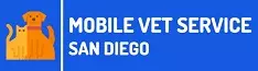 logo for mobile vet service in San Diego